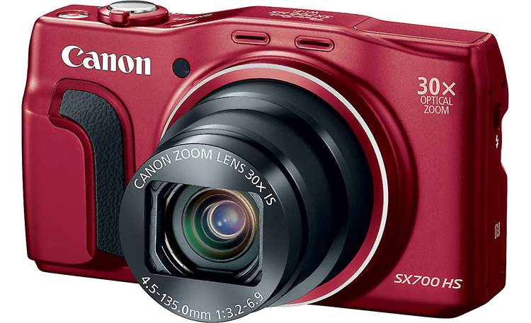 Canon PowerShot SX700 HS (Red) 16.1-megapixel digital camera with