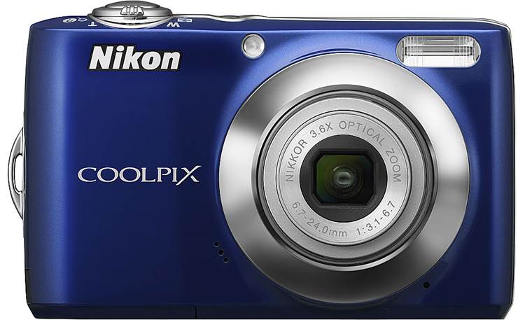 Nikon Coolpix L22 (Black) 12-megapixel digital camera with 3.6X