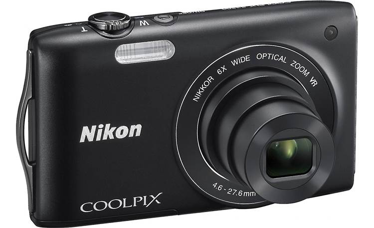 Nikon Coolpix S3300 (Black) 16-megapixel digital camera with 6X