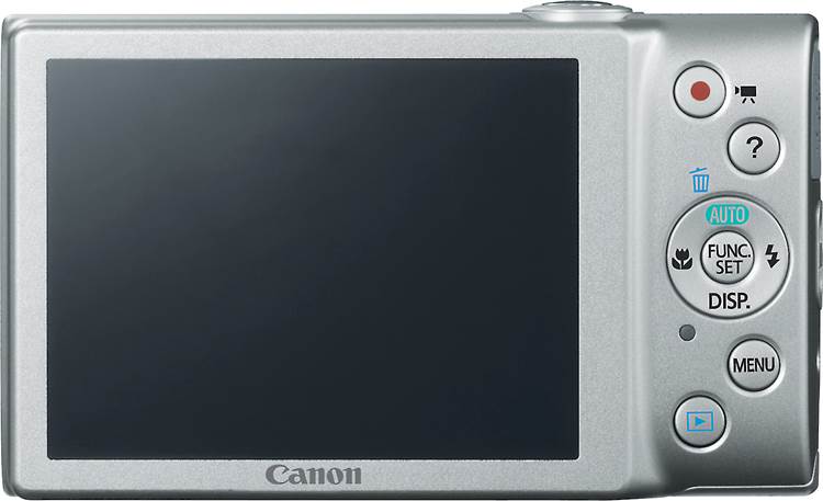 Canon PowerShot A4000 IS (Silver) 16-megapixel digital camera with