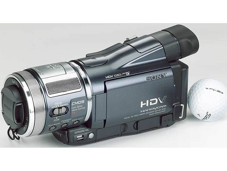 Sony HDR-HC1 High-definition digital camcorder at Crutchfield