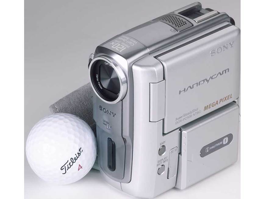 Sony DCR-PC109 Mini DV digital camcorder at Crutchfield