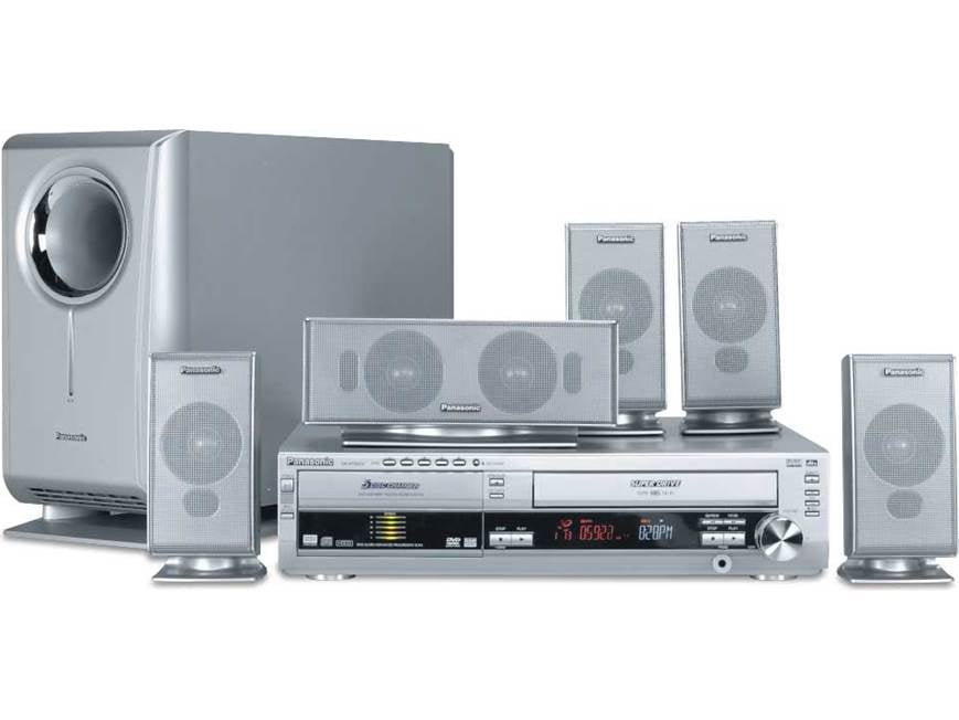 Panasonic SC-HT820V DVD/VCR home theater system at Crutchfield