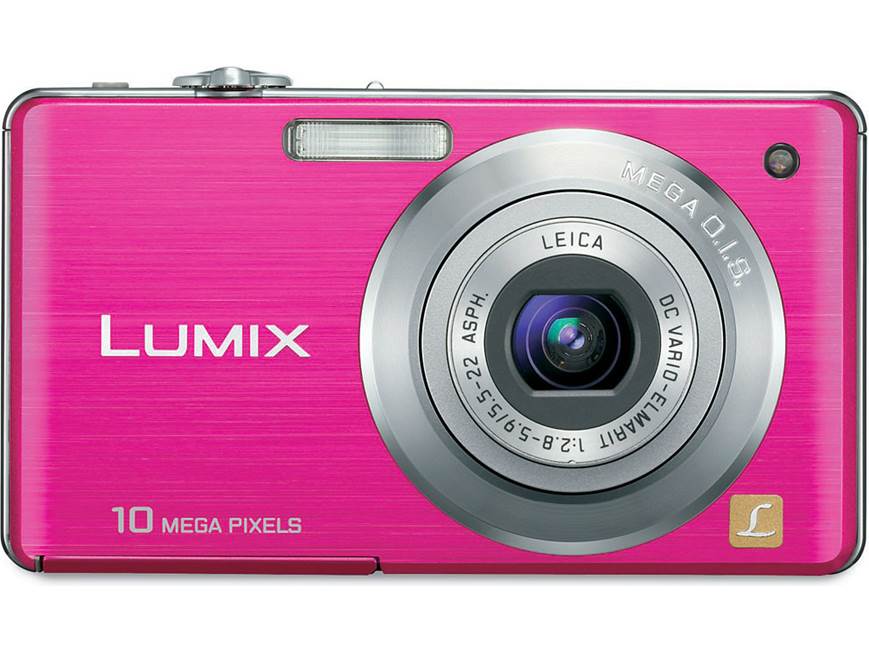 Panasonic Lumix DMC-FS7 (Pink) 10.1-megapixel digital camera with