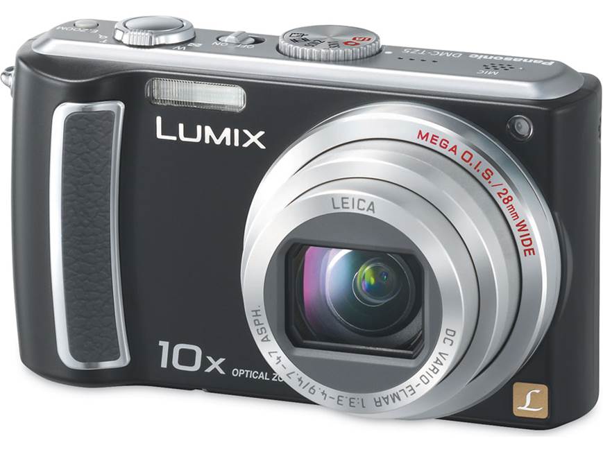 Panasonic Lumix DMC-TZ5 (Black) 9-megapixel digital camera with