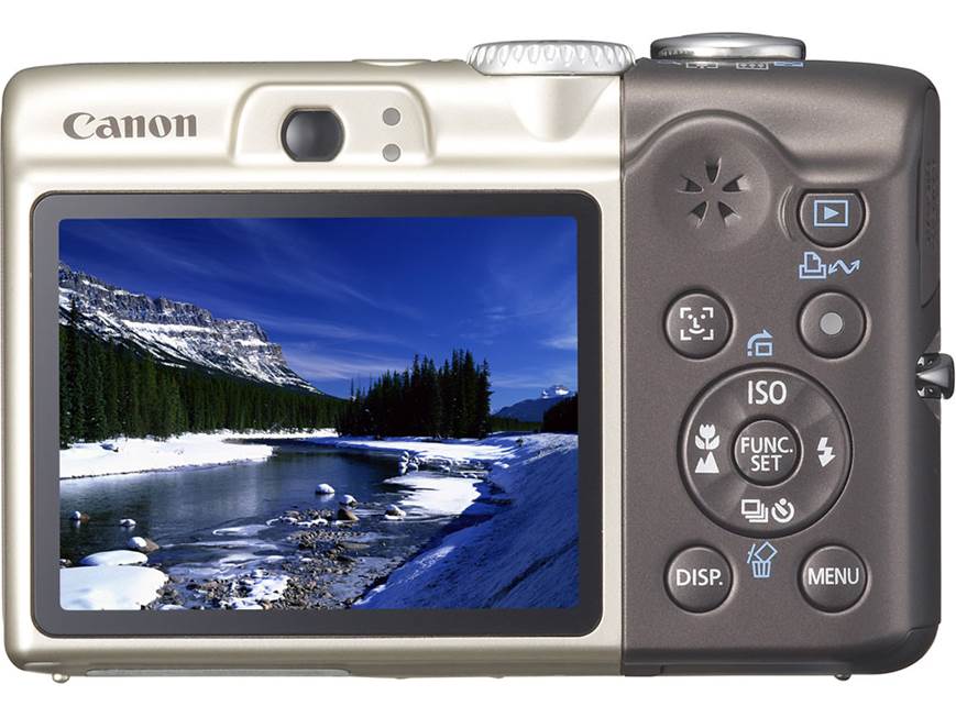 Canon PowerShot A1000 IS (Brown) 10-megapixel digital camera with