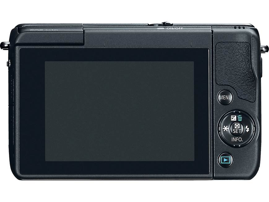 Canon EOS M10 Two Lens Kit 18-megapixel mirrorless camera with 15