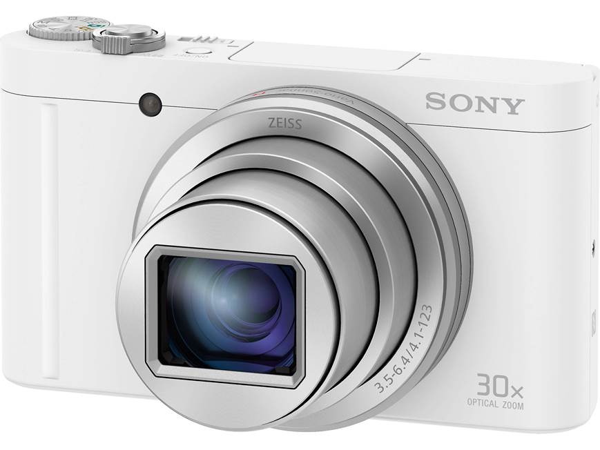Sony Cyber-shot® DSC-WX500 (White) 18-megapixel digital camera