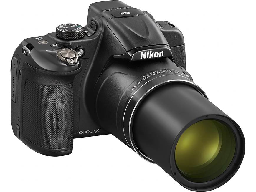 Nikon Coolpix P600 (Black) 16.1-megapixel digital camera with 60X