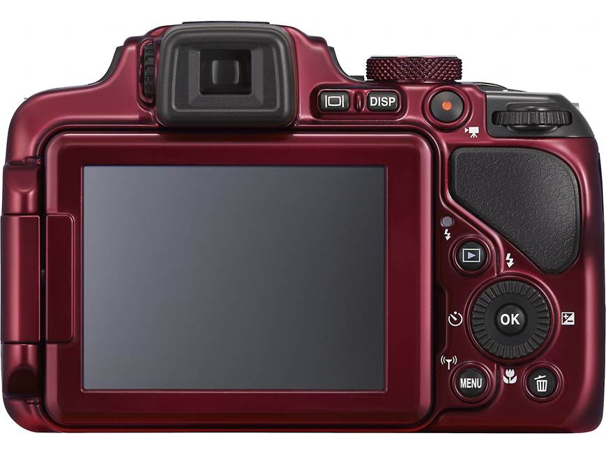 Nikon Coolpix P600 (Red) 16.1-megapixel digital camera with 60X