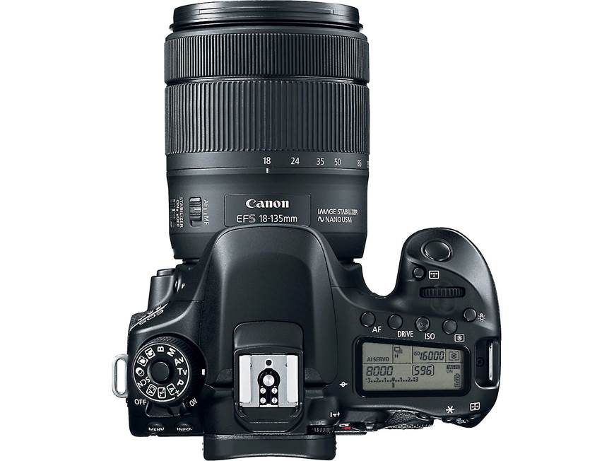 Canon EOS 80D Telephoto Lens Kit 24.2-megapixel DSLR with 18-135mm