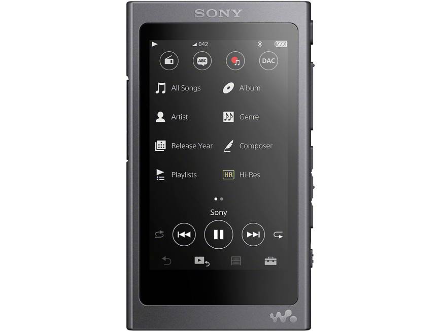 Sony NW-A45 Walkman® (Black) High-resolution portable digital
