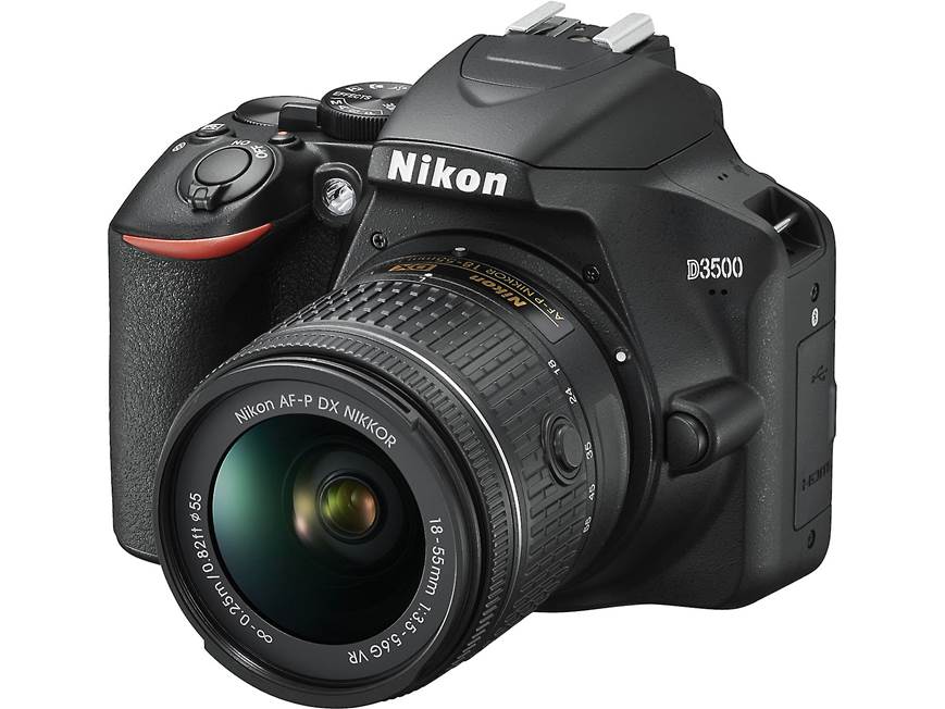 Nikon D3500 Kit 24.2-megapixel digital SLR camera with 18-55mm VR