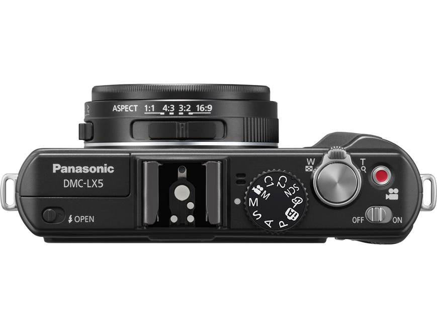 Panasonic Lumix DMC-LX5 Compact Digital Camera 10.1-megapixel 