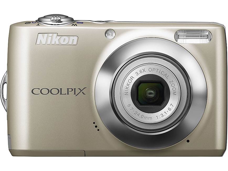Nikon Coolpix L22 (Black) 12-megapixel digital camera with 3.6X