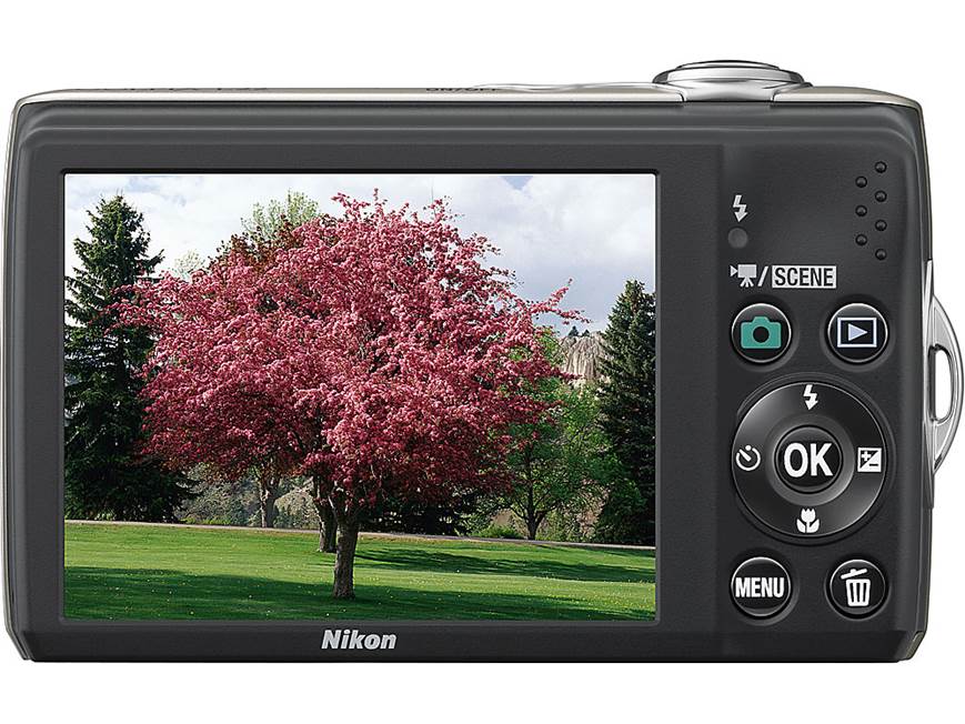 Nikon Coolpix L22 (Black) 12-megapixel digital camera with 3.6X