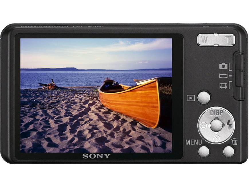 Sony Cyber-shot® DSC-W350 (Black) 14.1-megapixel digital camera