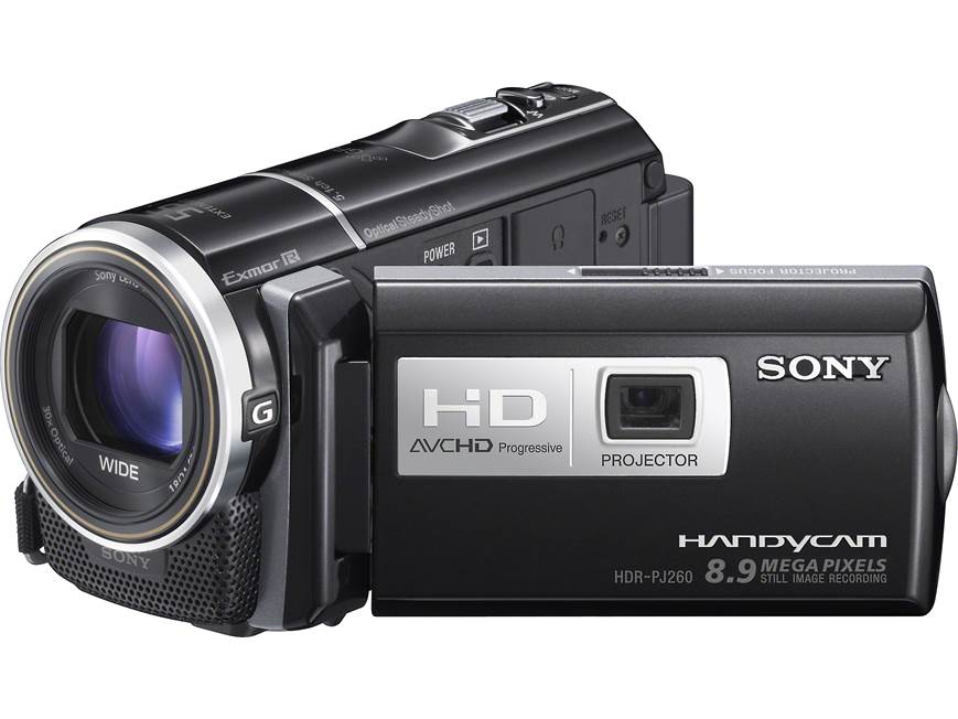 Sony HDR-PJ260V High-definition projection camcorder with 16GB