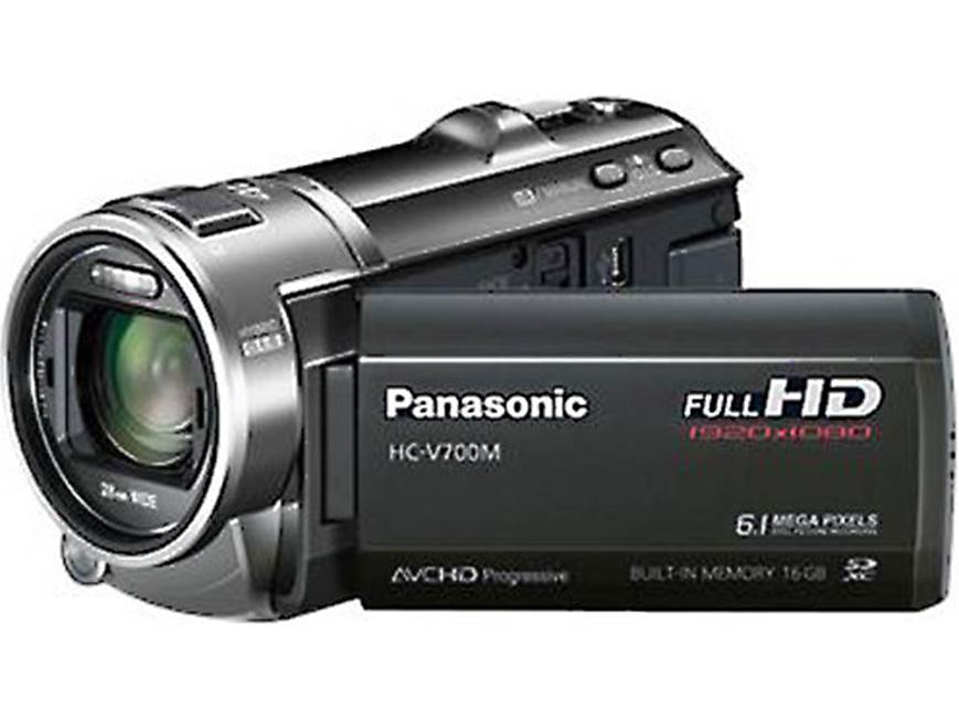 Panasonic HC-V700M HD camcorder with 16GB of flash memory at