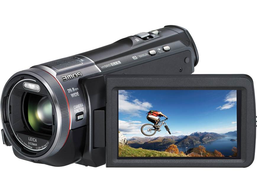 Panasonic HC-X900M HD camcorder with 32GB of flash memory at