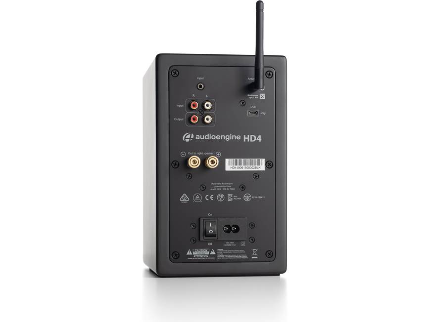 Audioengine HD4 (Black) Powered stereo speaker system with