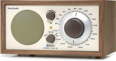 Tivoli Audio Model One® BT (Walnut/Beige) AM/FM radio with