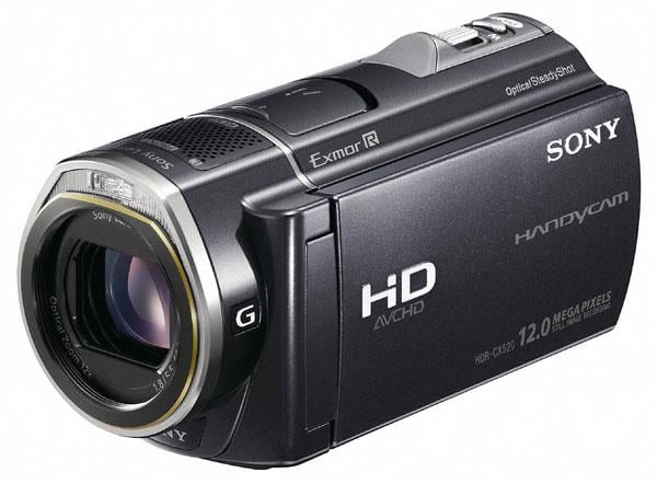 Sony HDR-CX520V Handycam® 64GB HD flash memory/Memory Stick