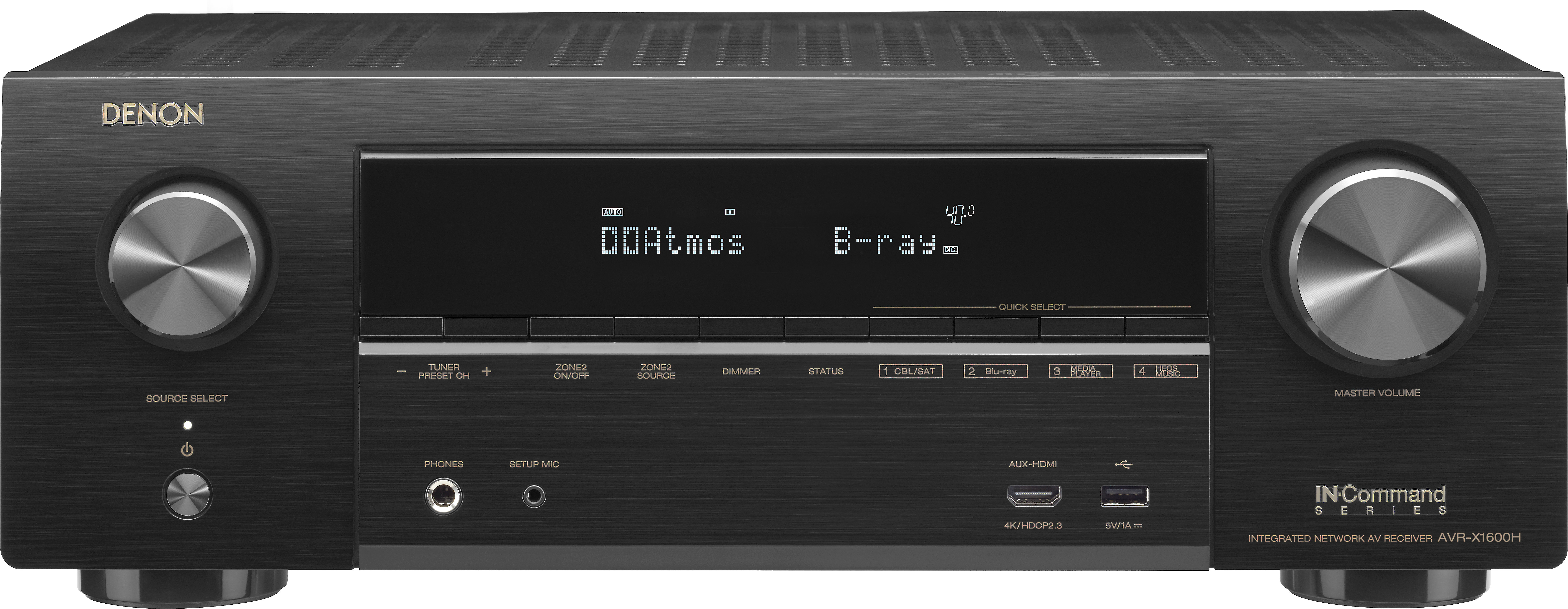 Customer Reviews: Denon AVR-X1600H 7.2-channel home theater