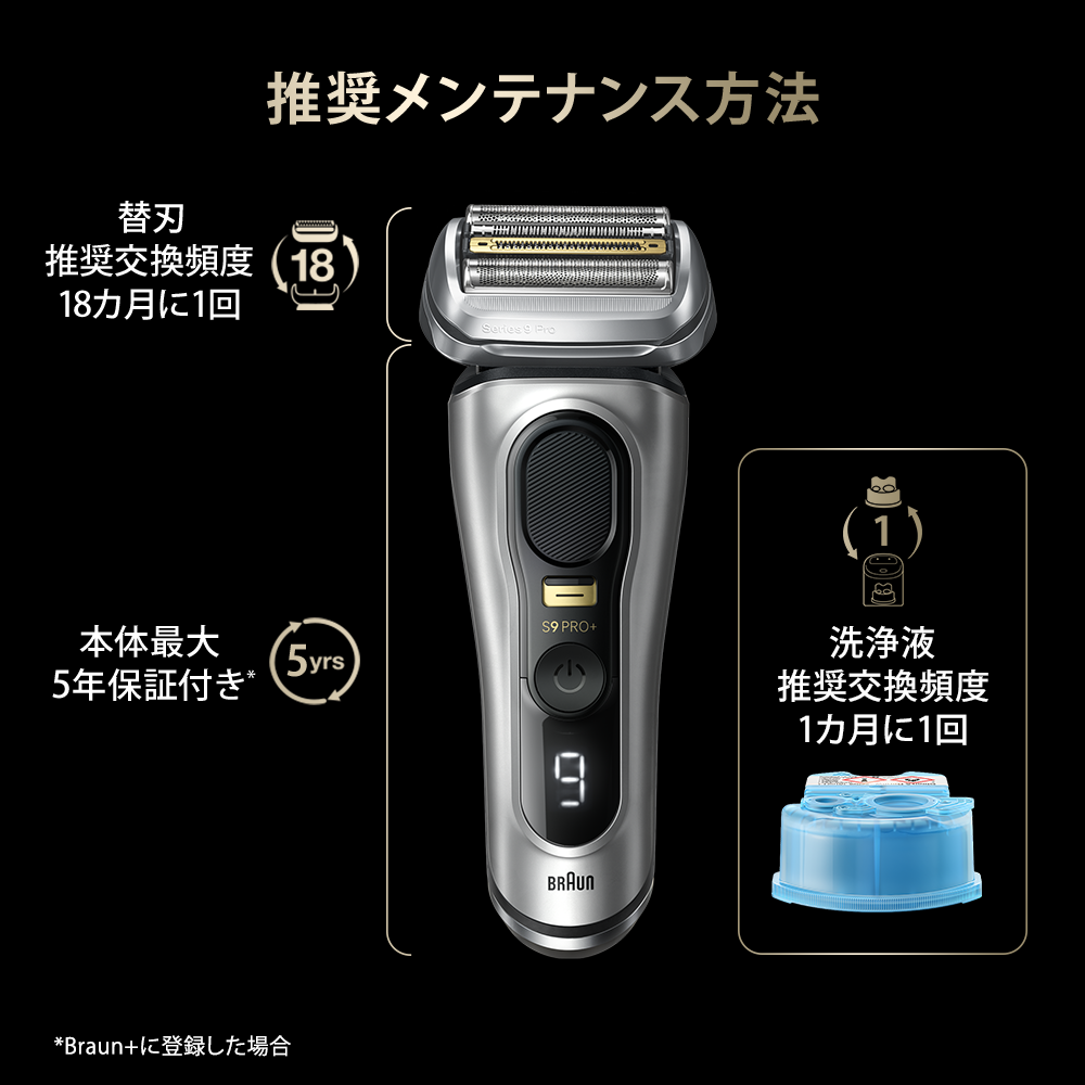 自動アルコール洗浄器 | 電気シェーバー（髭剃り）ならブラウン
