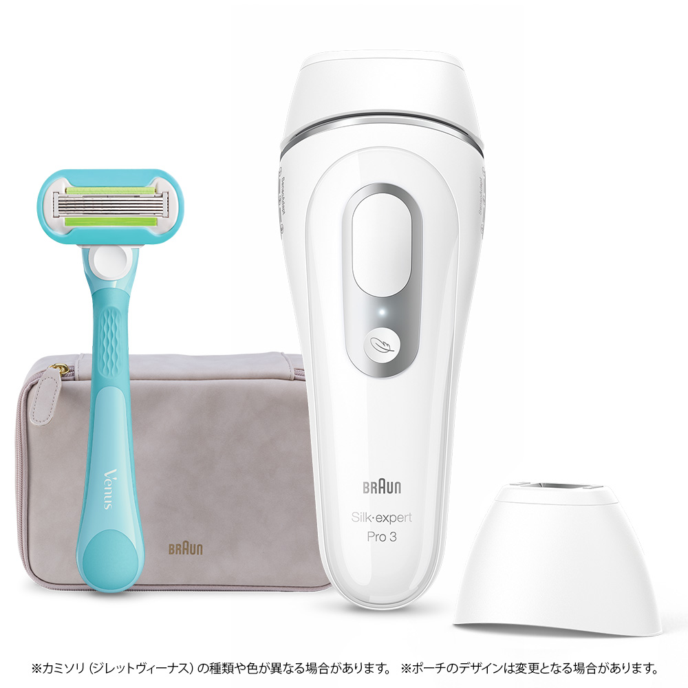 ブラウンのシルクエキスパートPro 3 光美容器 | Braun JP