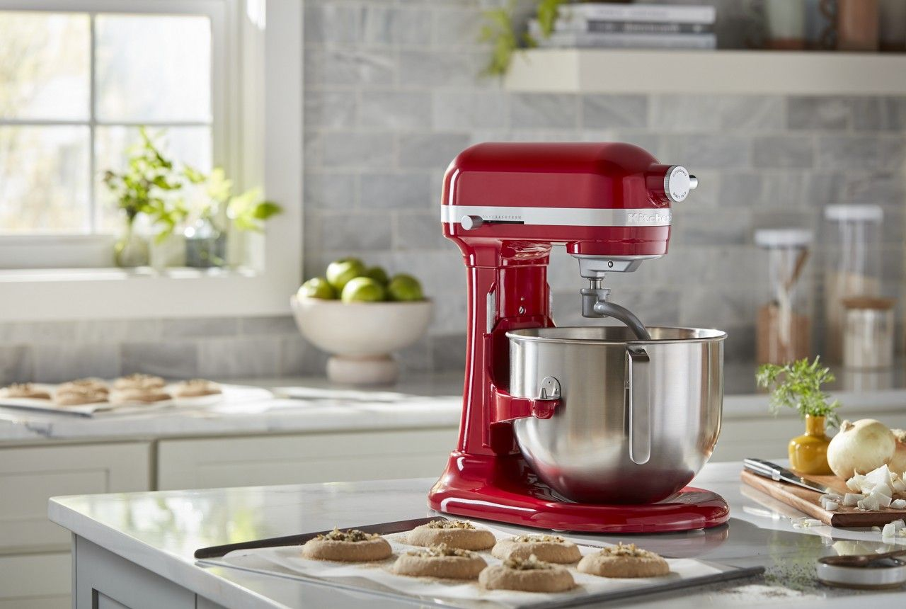 Refurbished KitchenAid® 6 Quart Bowl-Lift Stand Mixer - Empire Red