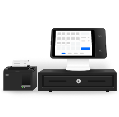 Squareスタンド (第2世代) + キャッシュドロワーセット Square