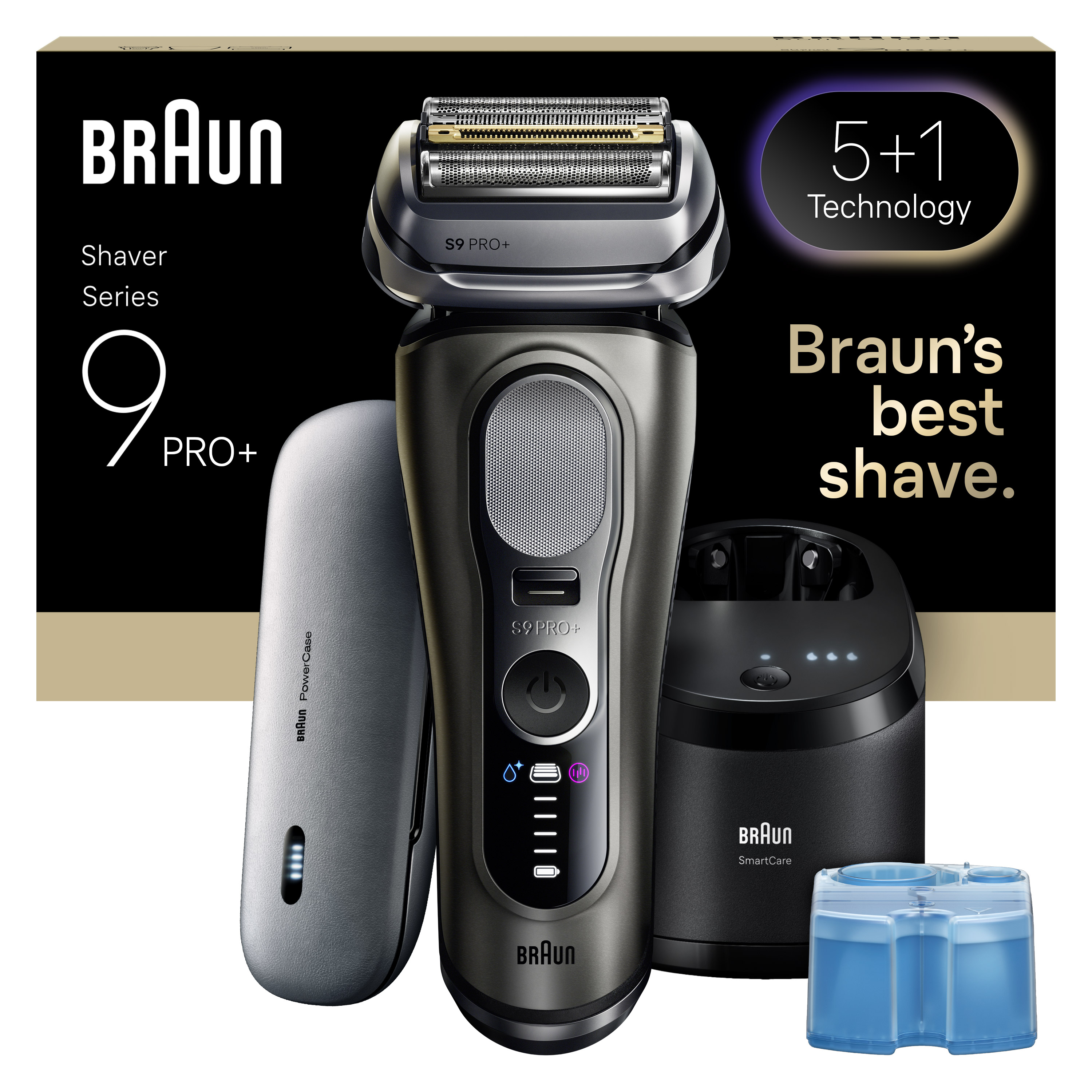 Braun Series 9 Pro+ Electric Shaver with ProTrimmer | Braun Nordics