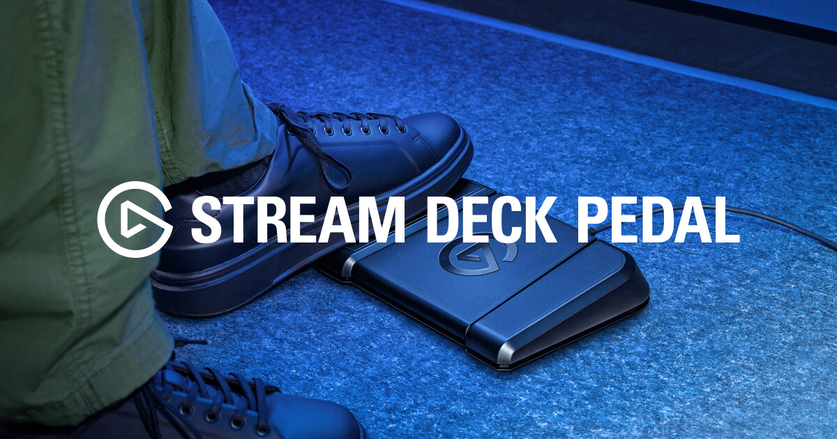Stream Deck Pedal | USB Foot Pedal | Elgato