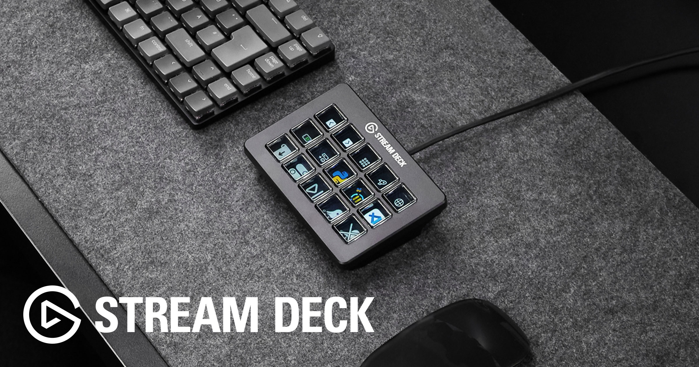 Stream Deck Scissor Keys | Precision 15-Key Control Pad | Elgato