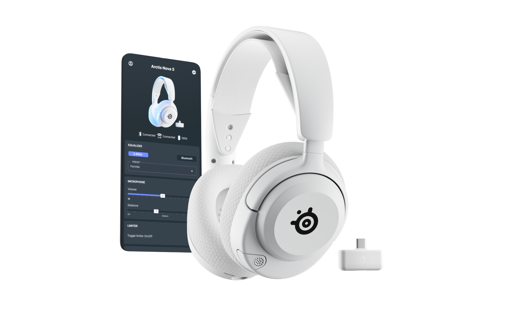 Arctis Nova 5P Wireless - White