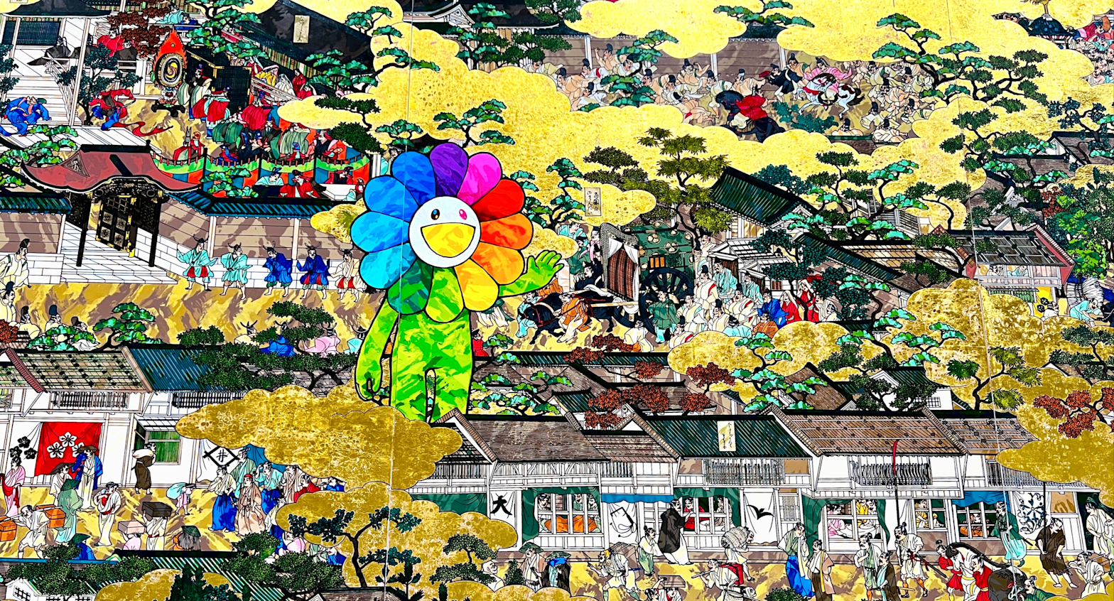 匿名配送】 村上隆 もののけ京都 パズル フラワー 村上隆 もののけ京都