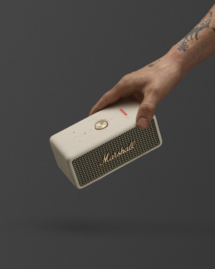 Emberton III Cream - Portable speaker | Marshall.com