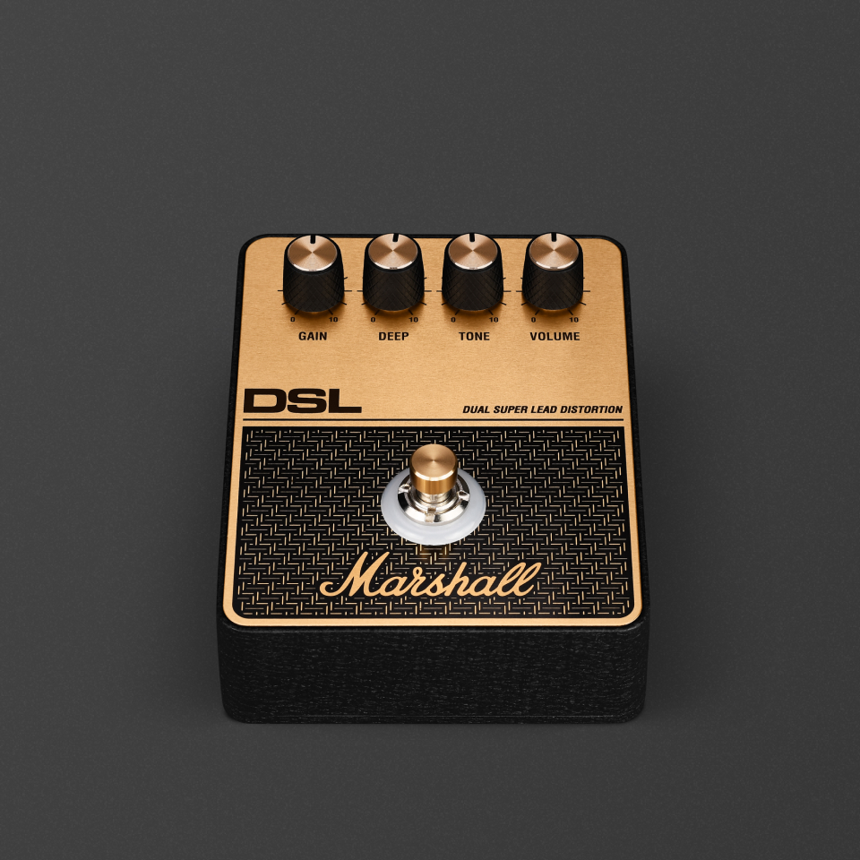 DSL Overdrive Pedal - Guitar pedals | Marshall.com