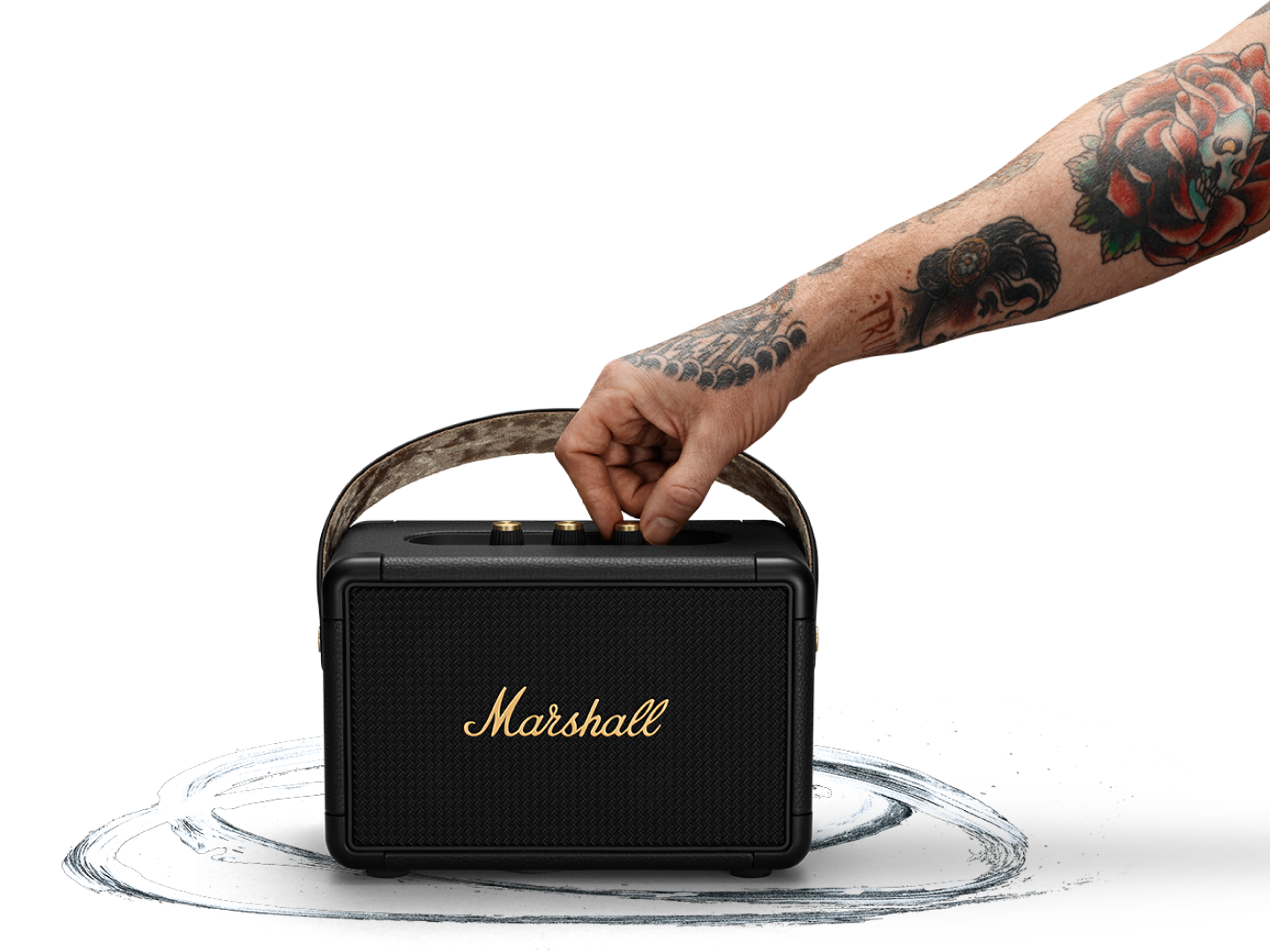 Kilburn II Black - Portable speaker | Marshall.com