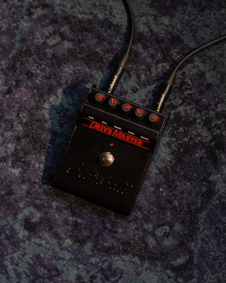 The Drivemaster pedal unleashes your guitar's true potential