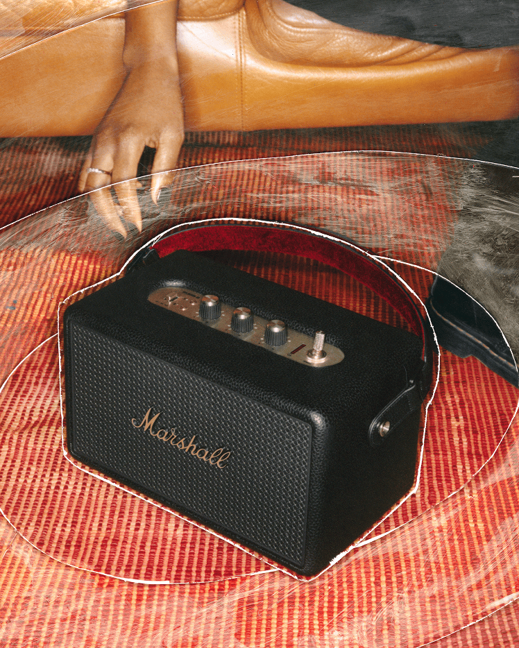 Portable Bluetooth speaker with 50+ hours of playtime | Marshall.com