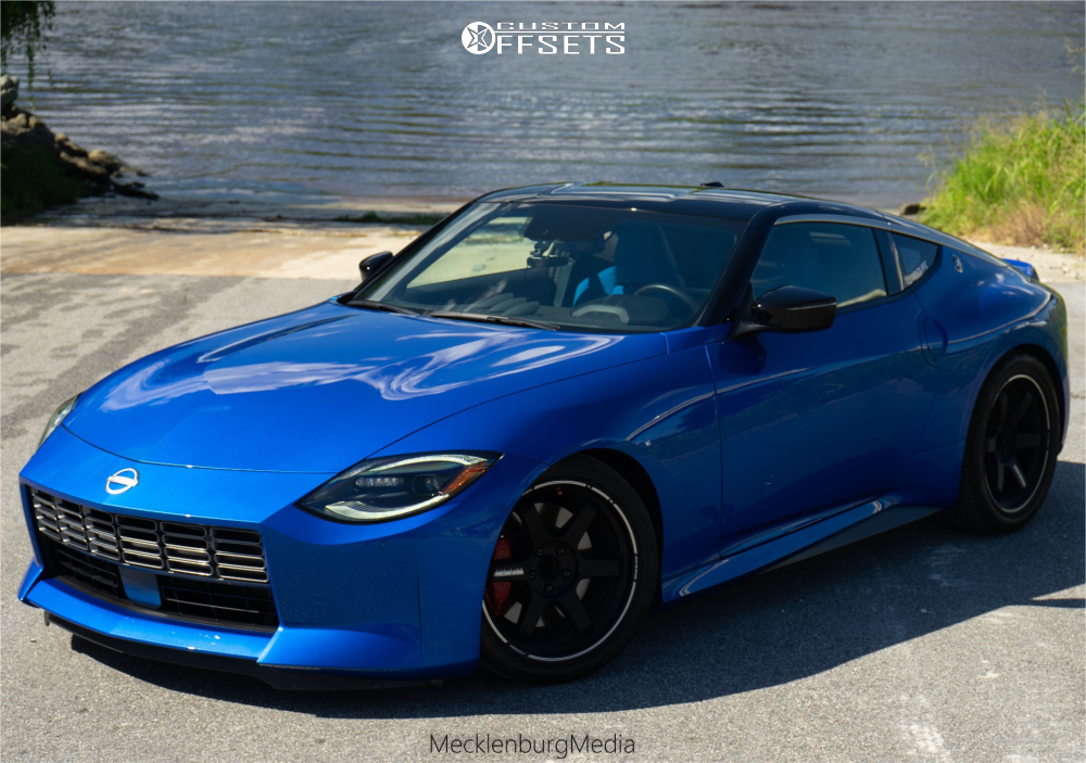 2023 Nissan Z with 19x9.5 20 Volk Te37 Ultra Track Edition Ii and