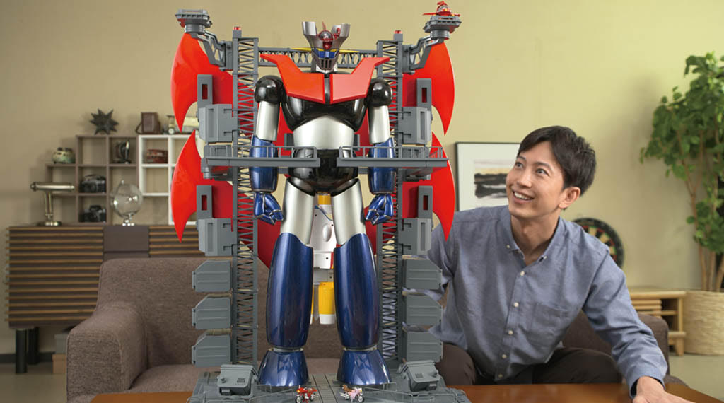 全100号で完成！ 75センチ金属製で光るマジンガーZがアシェットから