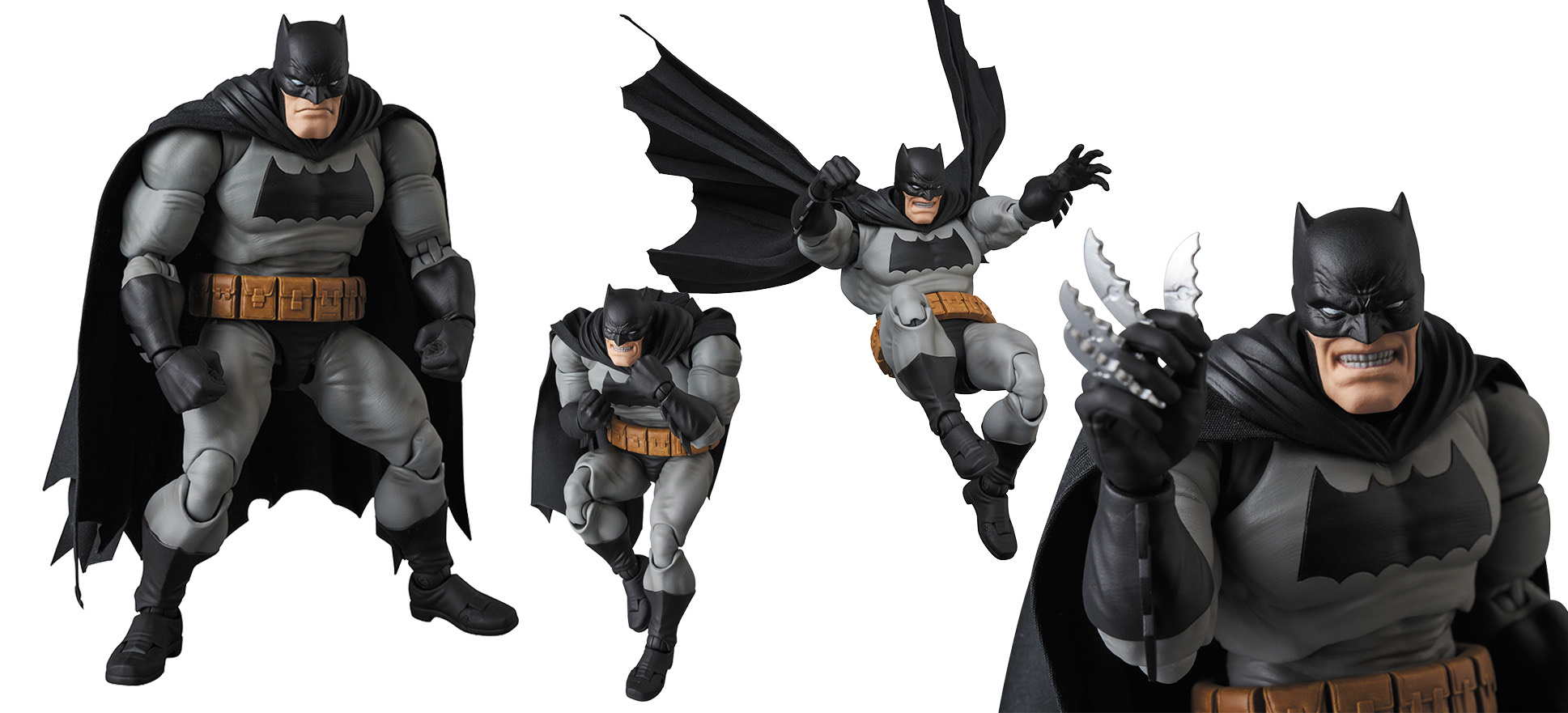 ダークナイト・リターンズ』のバットマンがお手頃サイズで立体化