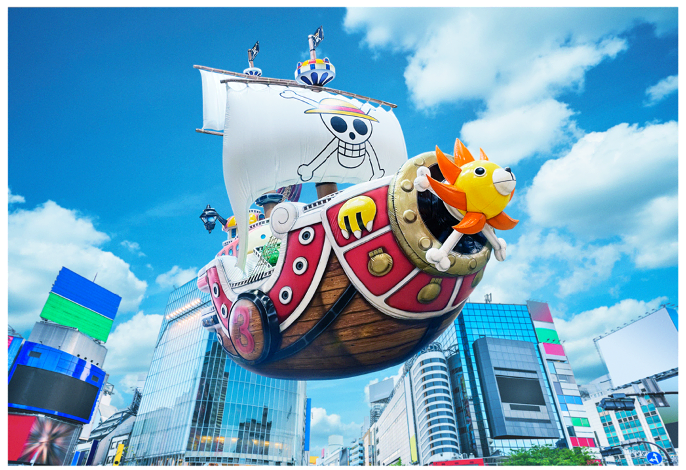 ONE PIECE】超巨大サウザンド・サニー号が上陸！ 最新フィギュアを展示