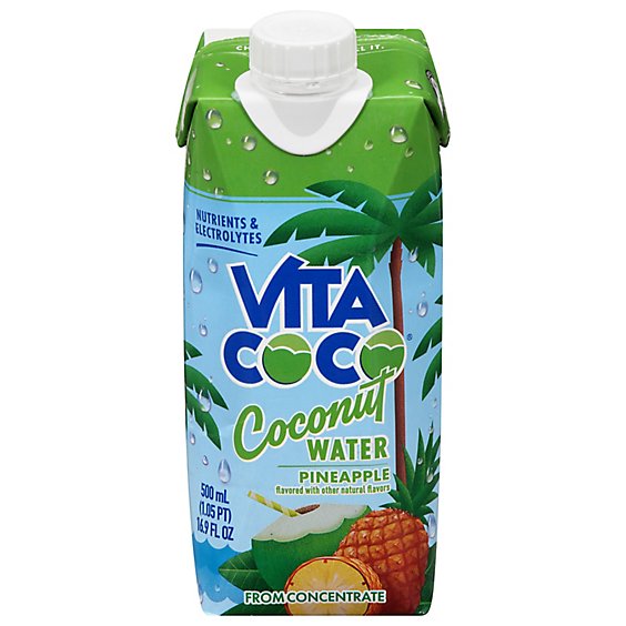 Vita Coco Coconut Water Pure with Pineapple - 16.9 Fl. Oz. - vons