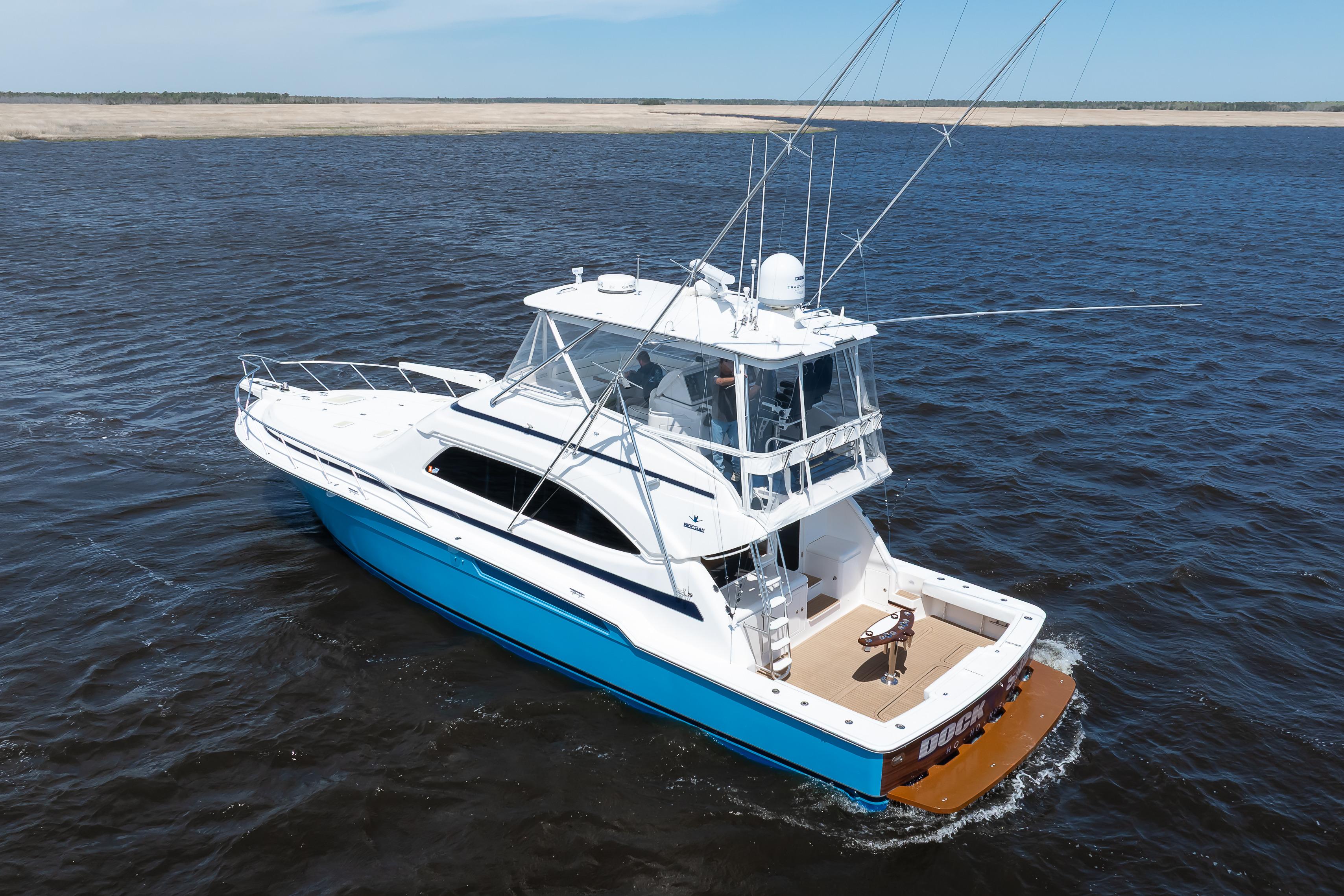 Used Bertram 62.17 ft' 570 Convertible | Dock Side | United Yacht