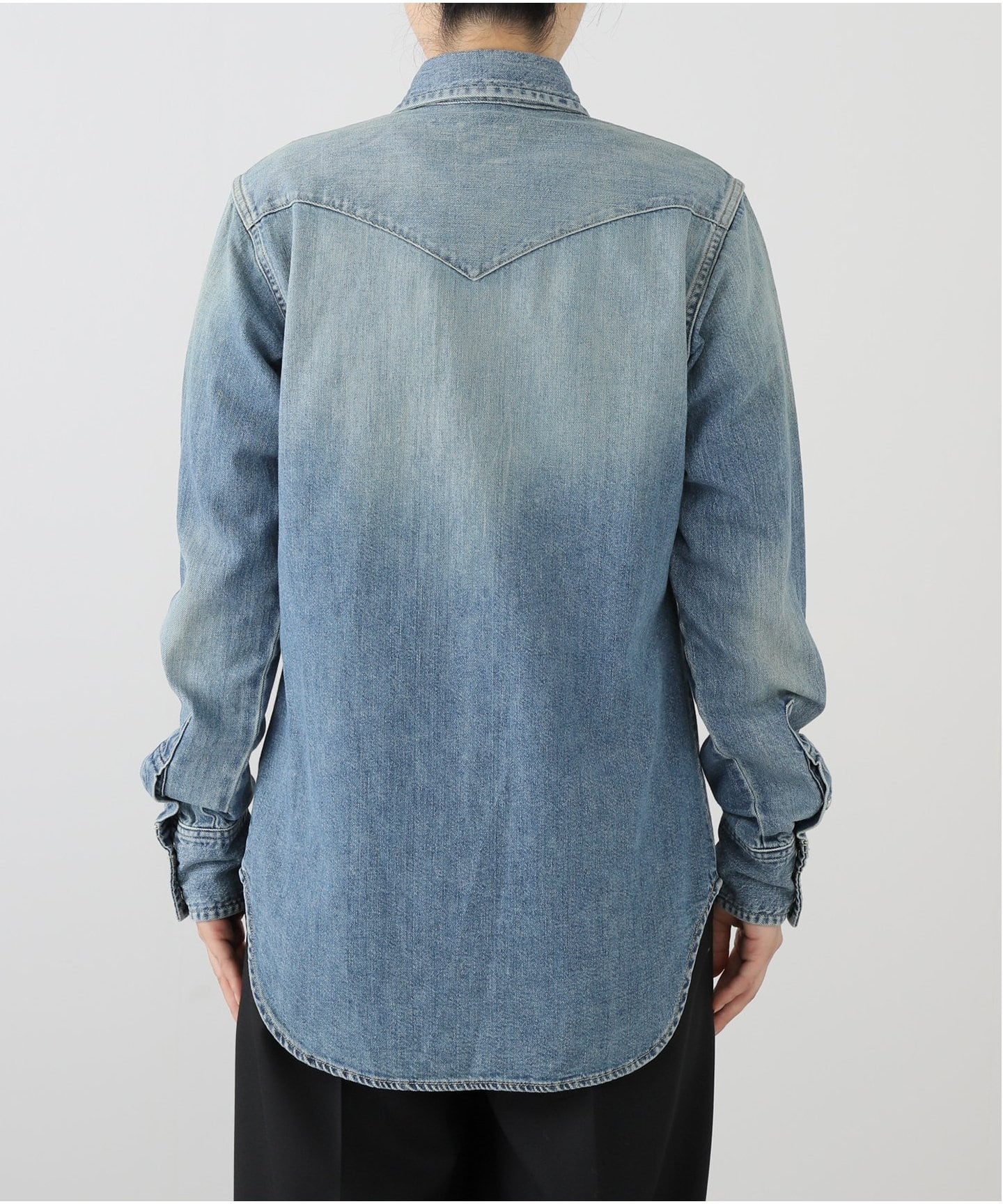 MADISONBLUE/マディソンブルー WESTERN SHIRTS デニムシャツ MB244