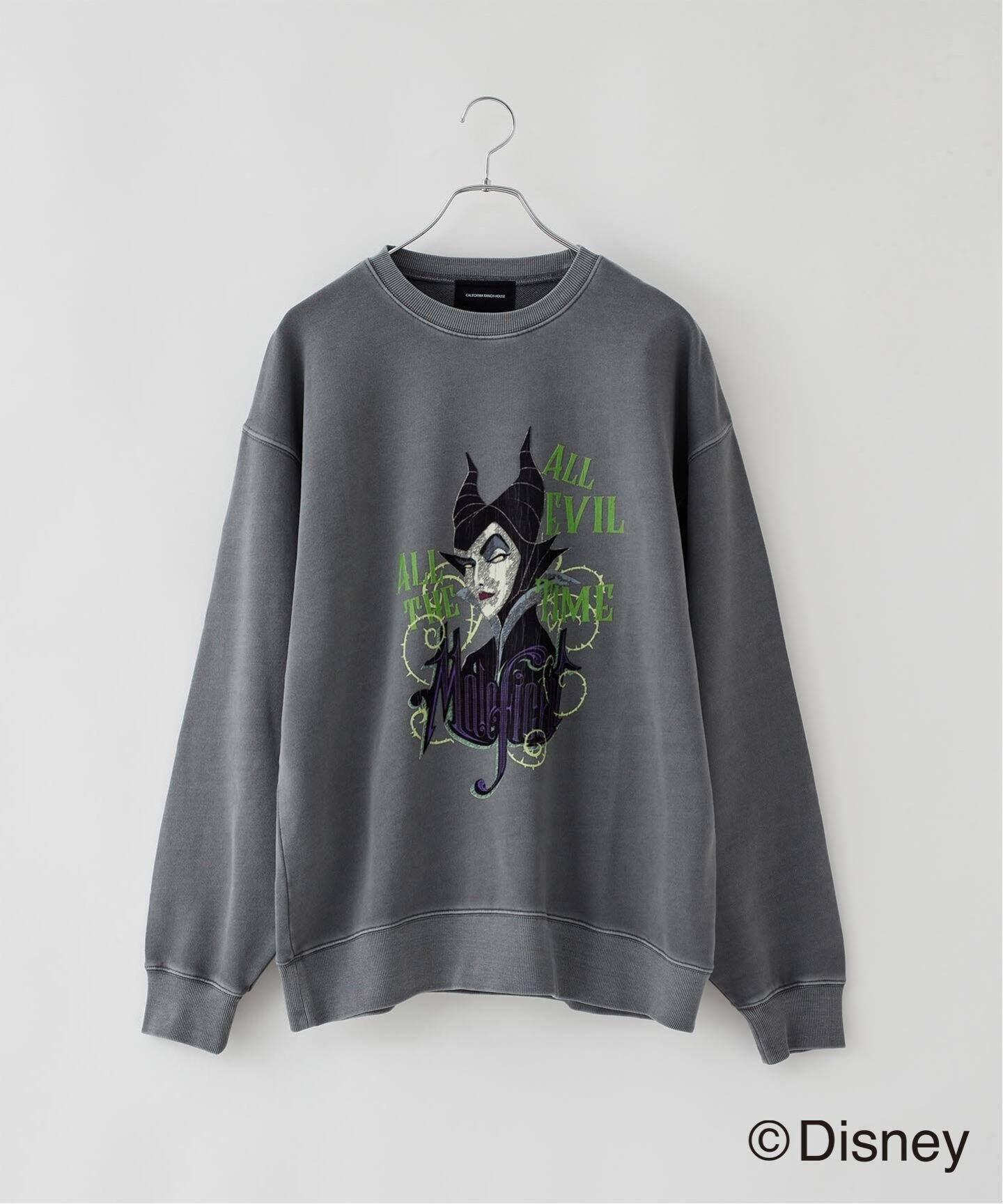 追加》【DISNEY / ディズニー】別注 ヴィランズ クルーネック
